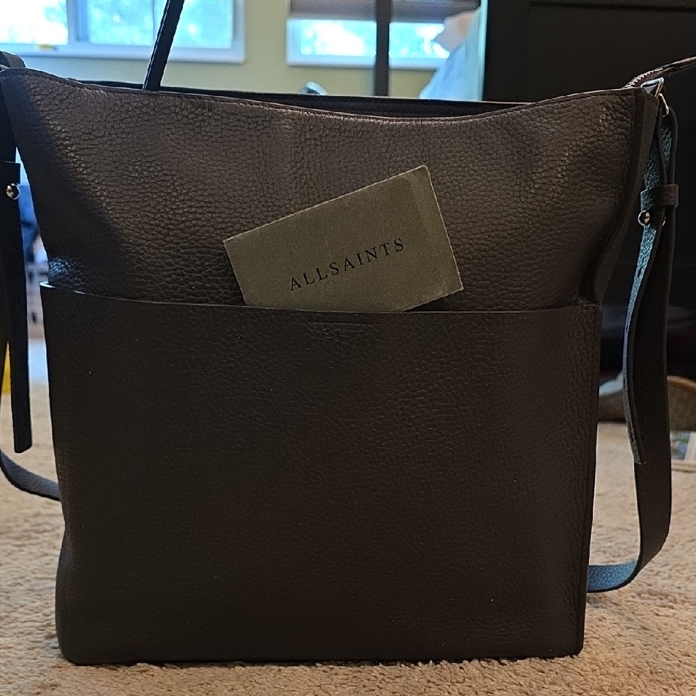 All Saints Brown Crossbody Bag